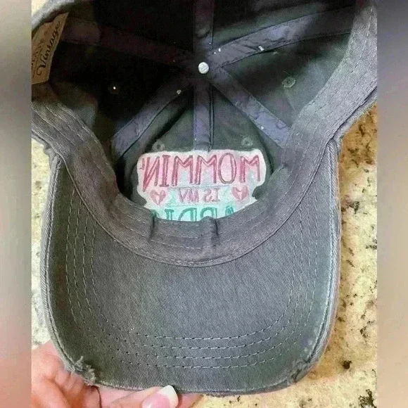 Mom Life Hat “Mommin’ is my Cardo” - Picture 2 of 4